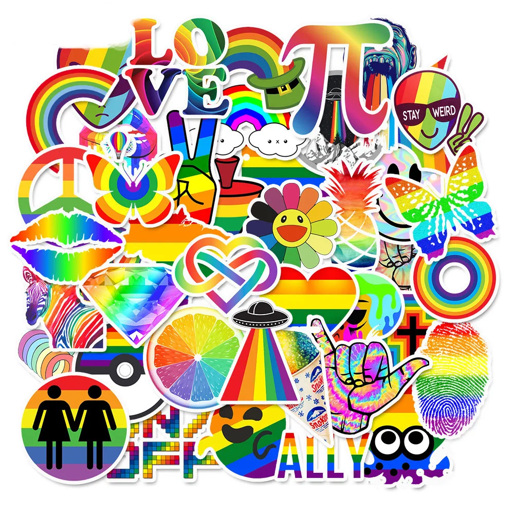 10/30/50PCS Colorful Stickers Graffiti Luggage Suitcase Trolley Guitar Refrigerator Stickers Personalized Waterproof Stickers
10/30/50PCS Colorful Stickers Graffiti Luggage Suitcase Trolley Guitar Refrigerator Stickers Personalized Waterproof Stickers