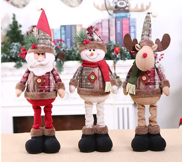 2020 Christmas Decorations Christmas Dolls Christmas Tree Decorations Innovative Elk Santa Snowman Decoration Kids New Year Gift
2020 Christmas Decorations Christmas Dolls Christmas Tree Decorations Innovative Elk Santa Snowman Decoration Kids New Year Gift
