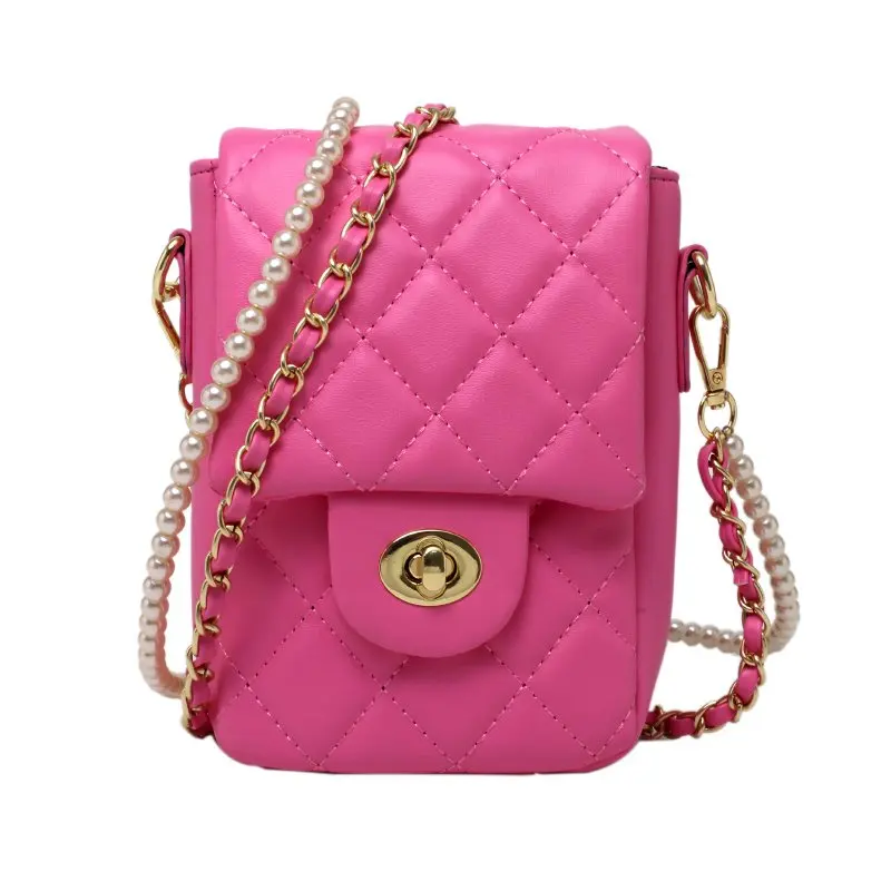 PU Leather Mini Crossbody Bags For Women Pearl Chain Design 2021 Summer Trendy Pink Shoulder Handbags Party Lipstick Purses Lady
PU Leather Mini Crossbody Bags For Women Pearl Chain Design 2021 Summer Trendy Pink Shoulder Handbags Party Lipstick Purses Lady
