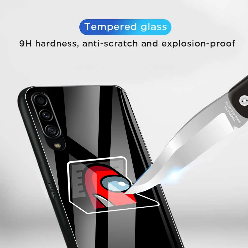 Among Us Game Tempered Glass Phone Case for Samsung A51 A50 A71 A70 A91 A10 Funda for M21 M31 M51 Cover Coque Shell Capa Cell 
Among Us Game Tempered Glass Phone Case for Samsung A51 A50 A71 A70 A91 A10 Funda for M21 M31 M51 Cover Coque Shell Capa Cell