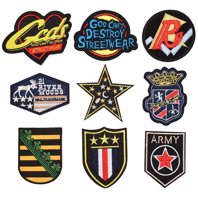 Popular Patches Badges for Clothing Liron On Thermal Applique on Fabric Velcro Backpack Transfer Textil Embroidery Fusible Jack
Popular Patches Badges for Clothing Liron On Thermal Applique on Fabric Velcro Backpack Transfer Textil Embroidery Fusible Jack