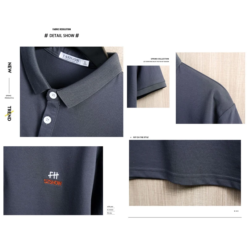 BROWON 2021 Fashion Summer T Shirts for Men New Solid Color Short Sleeve Clothes Men Korean Fashion Slim Turn-Down Men Tees Tops
BROWON 2021 Fashion Summer T Shirts for Men New Solid Color Short Sleeve Clothes Men Korean Fashion Slim Turn-Down Men Tees Tops