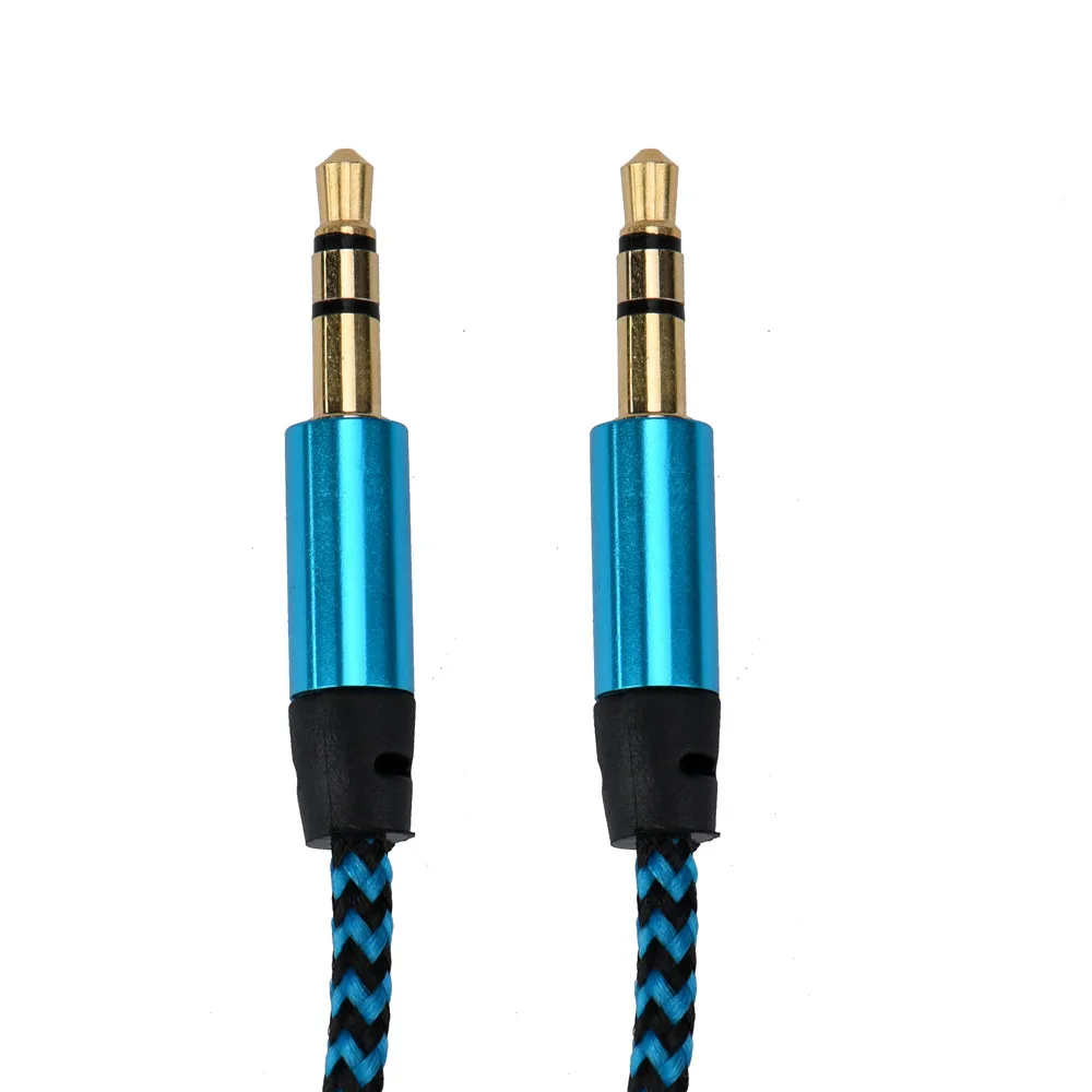 3.5mm Auxiliary Cable Audio Cable Male To Male Flat Aux Cable 1m For All Phones For MP3 For iPhone PC With Standard 3.5mm Jack
3.5mm Auxiliary Cable Audio Cable Male To Male Flat Aux Cable 1m For All Phones For MP3 For iPhone PC With Standard 3.5mm Jack