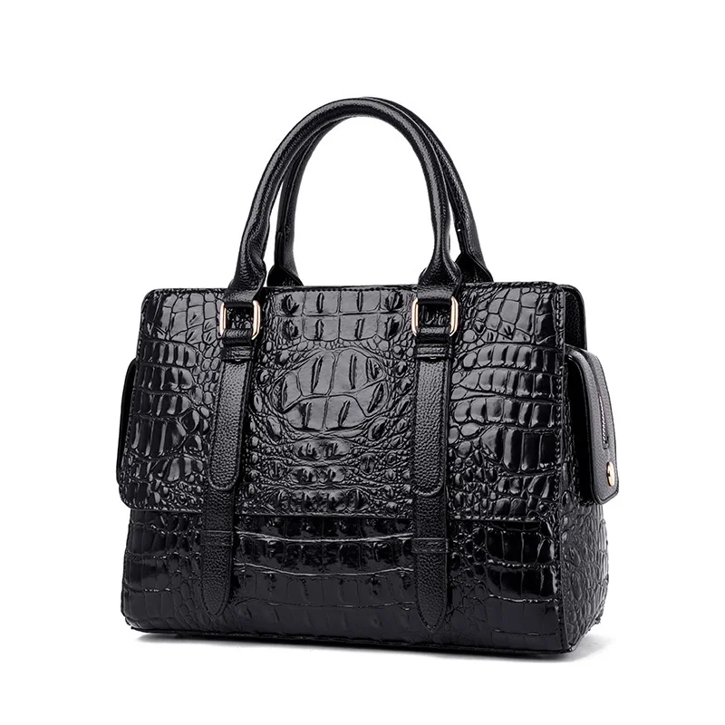 Discount single female shoulder bag factory new high quality imitation crocodile leather pattern Messenger bag shopping bags big
Discount single female shoulder bag factory new high quality imitation crocodile leather pattern Messenger bag shopping bags big