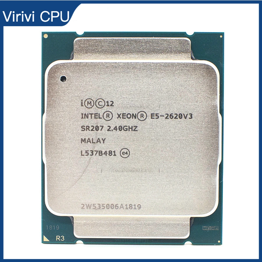 E5-2620 v3 2.4GHz 15M 6 Core 12 Thread 85w LGA 2011-3 Processor Server ddr4 ram memory
E5-2620 v3 2.4GHz 15M 6 Core 12 Thread 85w LGA 2011-3 Processor Server ddr4 ram memory