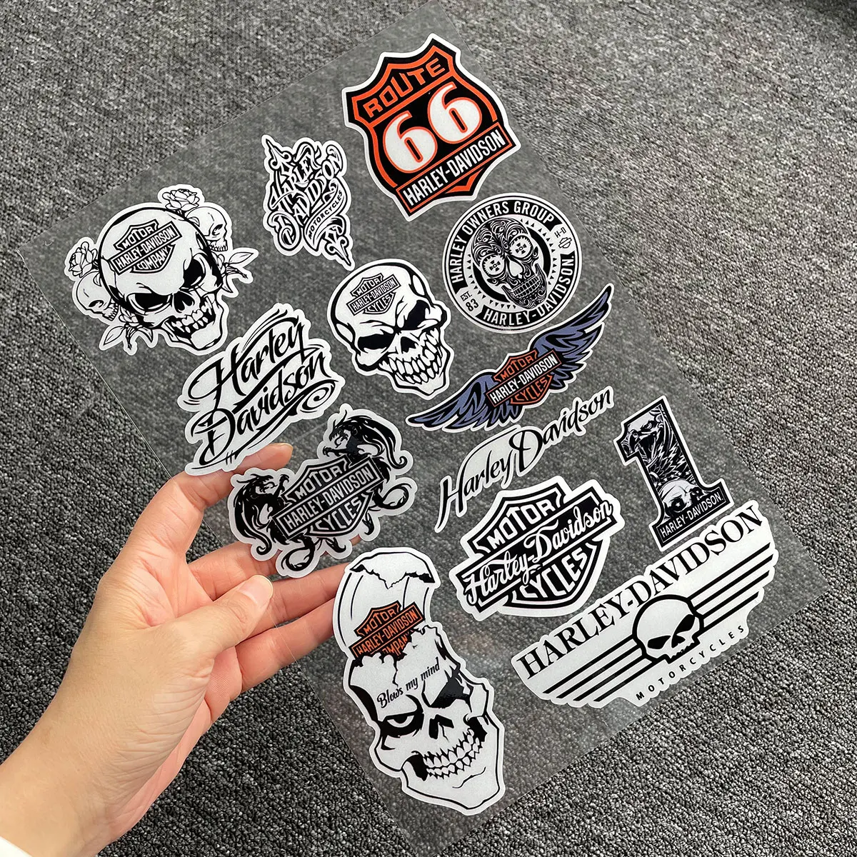Whole SET Reflective Emblem Logo Motorcycle Stickers
Whole SET Reflective Emblem Logo Motorcycle Stickers