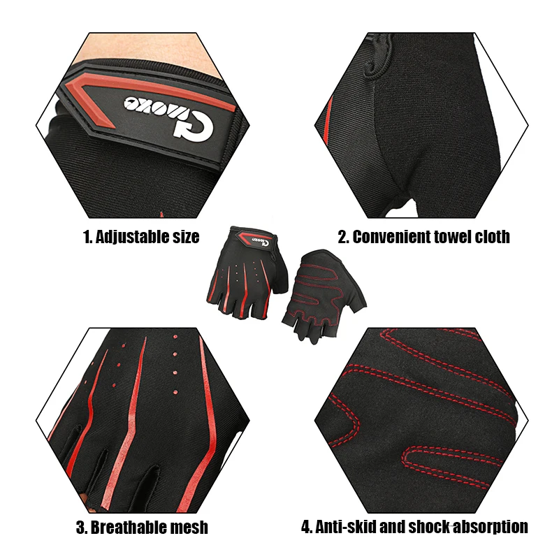 Shockproof GEL Pad Cycling Gloves Half Finger Sport Gloves Men Women Summer Bicycle Gym Fitness Gloves MTB Bike Gloves
Shockproof GEL Pad Cycling Gloves Half Finger Sport Gloves Men Women Summer Bicycle Gym Fitness Gloves MTB Bike Gloves