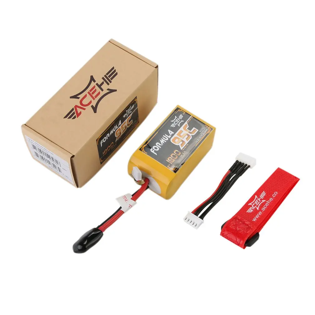 ACEHE 14 8 V 1800 1080mAh 95/75C батарея высокого разряда Lipo для XT60 FPV гоночная серия защита от