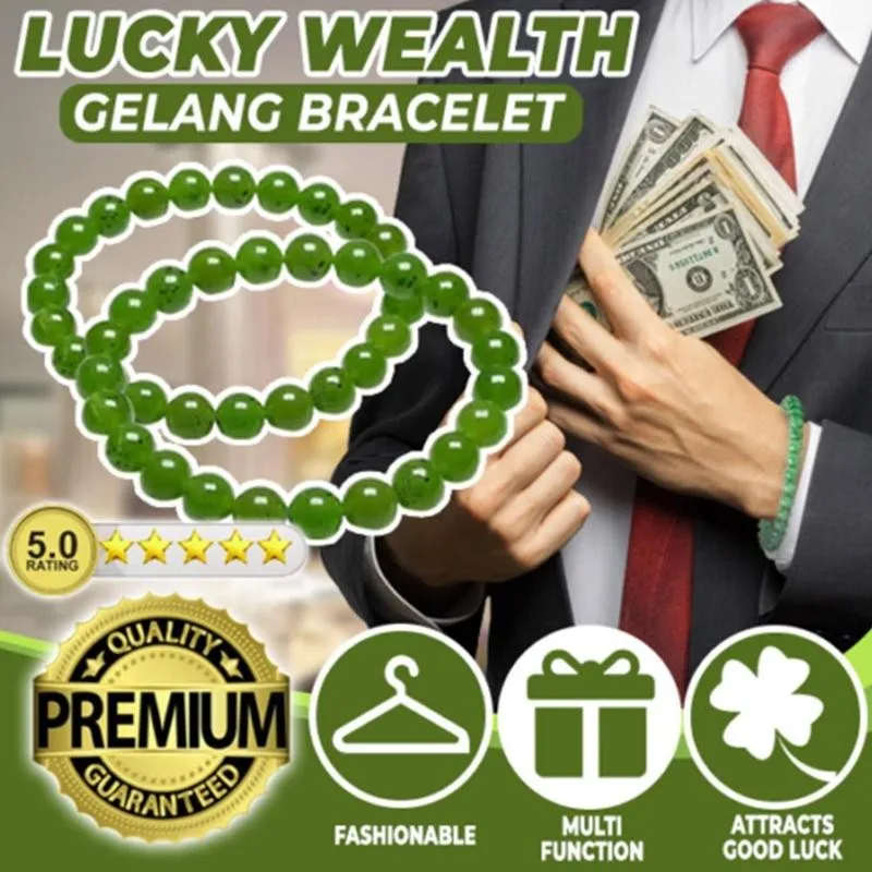 Natural Green Lucky Wealth Gelang Bracelet Beaded Bracelet Charm Lucky Wealth Bracelet for Men and Women Trendy Jewelry
Natural Green Lucky Wealth Gelang Bracelet Beaded Bracelet Charm Lucky Wealth Bracelet for Men and Women Trendy Jewelry