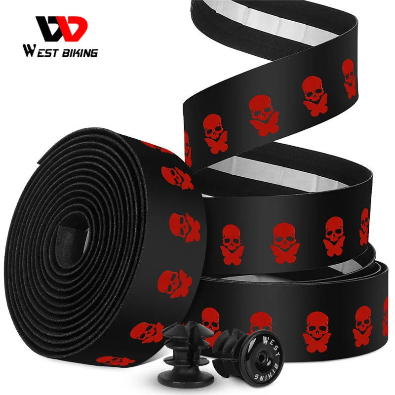 WEST BIKING Cycling Handlebar Tape With Wrap End Plug EVA+PU Handle Bar Strap Anti-Slip Thick Shockproof MTB Road Bike Bar Tape
WEST BIKING Cycling Handlebar Tape With Wrap End Plug EVA+PU Handle Bar Strap Anti-Slip Thick Shockproof MTB Road Bike Bar Tape