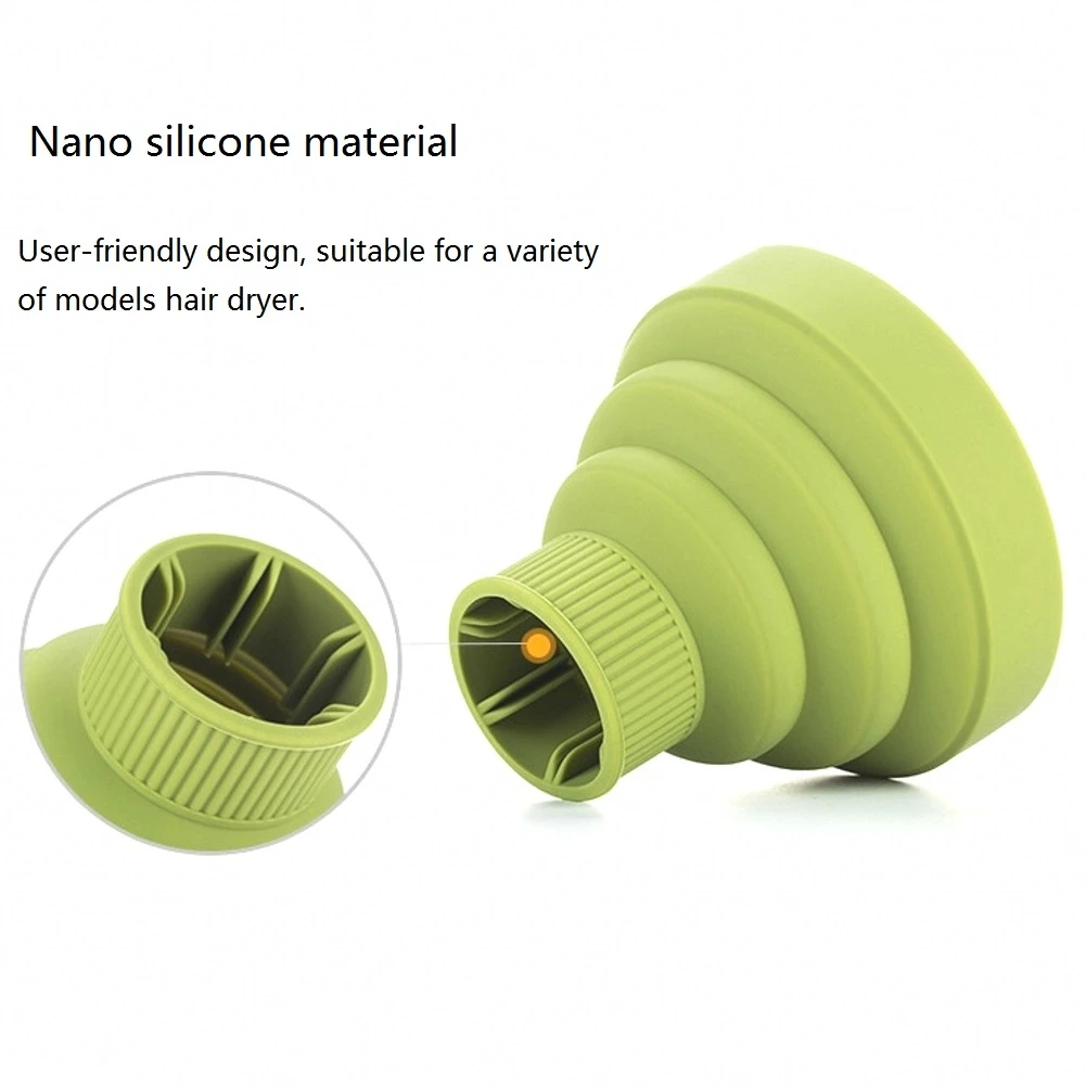 1 PCS Universal Portable Travel Folding Silicone Hair Dryer Blower Hood Diffuser Hairdresser Tool Telescopic Dryer Hood
1 PCS Universal Portable Travel Folding Silicone Hair Dryer Blower Hood Diffuser Hairdresser Tool Telescopic Dryer Hood