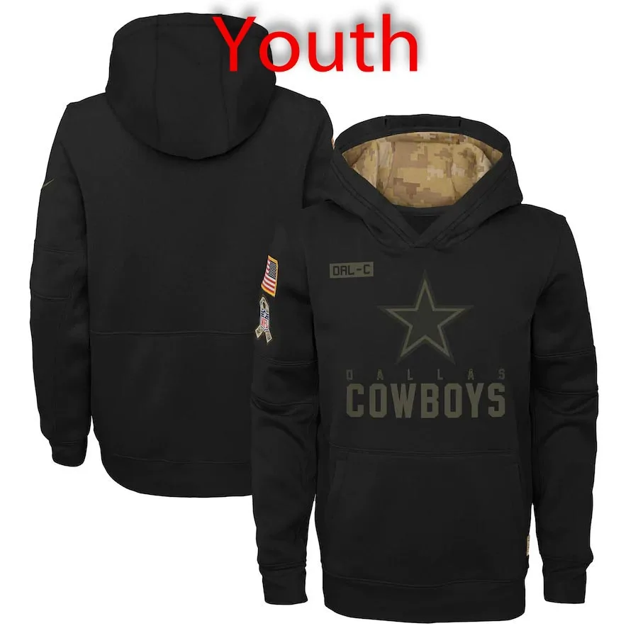 Dallas 2020 Salute to Service Cowboys Men Women Youth Black Pullover Performance Hoodie
Dallas 2020 Salute to Service Cowboys Men Women Youth Black Pullover Performance Hoodie
