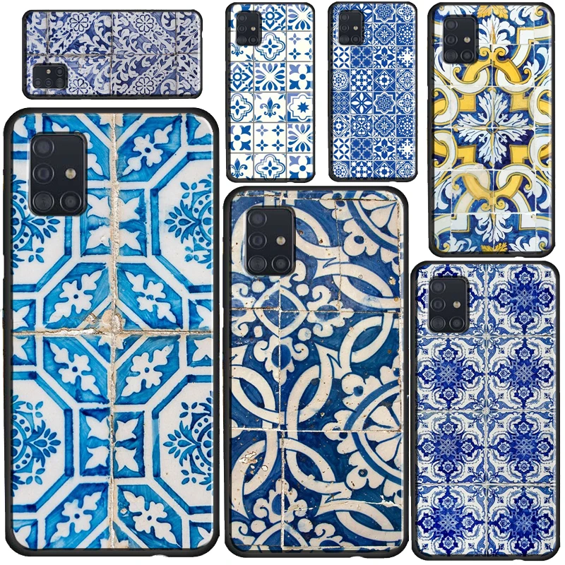 Португальская глазурованная плитка, чехол для Samsung A32 A52 A72 A12 A42 A21S A20e A02 S A10 A20 A40 A50 A70 A11 A31 A51 A71
Португальская глазурованная плитка, чехол для Samsung A32 A52 A72 A12 A42 A21S A20e A02 S A10 A20 A40 A50 A70 A11 A31 A51 A71