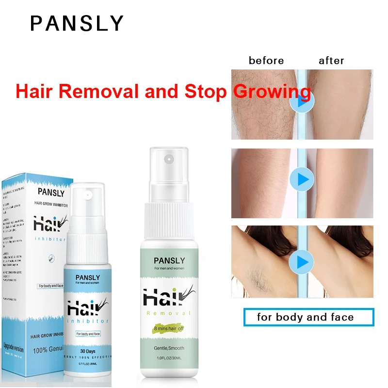 Pansly Hair Removal Inhibitor Spray Removal Cream Painless Beard Legs Smooth Repair Skin Facial Pubic Hair Dorpshipping
Pansly Hair Removal Inhibitor Spray Removal Cream Painless Beard Legs Smooth Repair Skin Facial Pubic Hair Dorpshipping