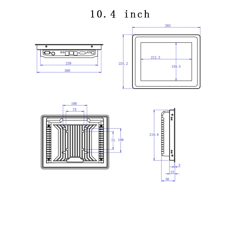 10.4 inch industrial computer 4G memory 32G SSD core J1800/i3/i5/i7 with capacitive touch all in one pc win10
10.4 inch industrial computer 4G memory 32G SSD core J1800/i3/i5/i7 with capacitive touch all in one pc win10