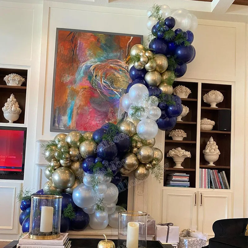 125pcs White Blue Birthday Balloon Garland Arch Kit Party Foil Metal Balon Weding Baby Shower Birthday Party Decor Kids Adults
125pcs White Blue Birthday Balloon Garland Arch Kit Party Foil Metal Balon Weding Baby Shower Birthday Party Decor Kids Adults