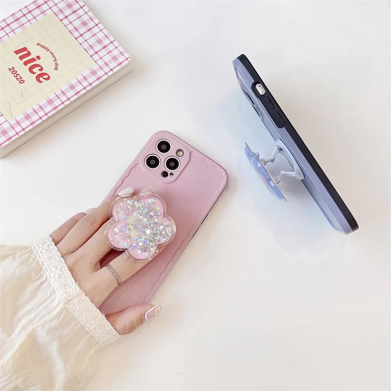 Cute Candy Color Soft Cover For Iphone X XS XR 11 Pro Max 12 MiNi 7 8 Plus SE 2020 3D Fashion Flower Holder Stand Phone Case
Cute Candy Color Soft Cover For Iphone X XS XR 11 Pro Max 12 MiNi 7 8 Plus SE 2020 3D Fashion Flower Holder Stand Phone Case