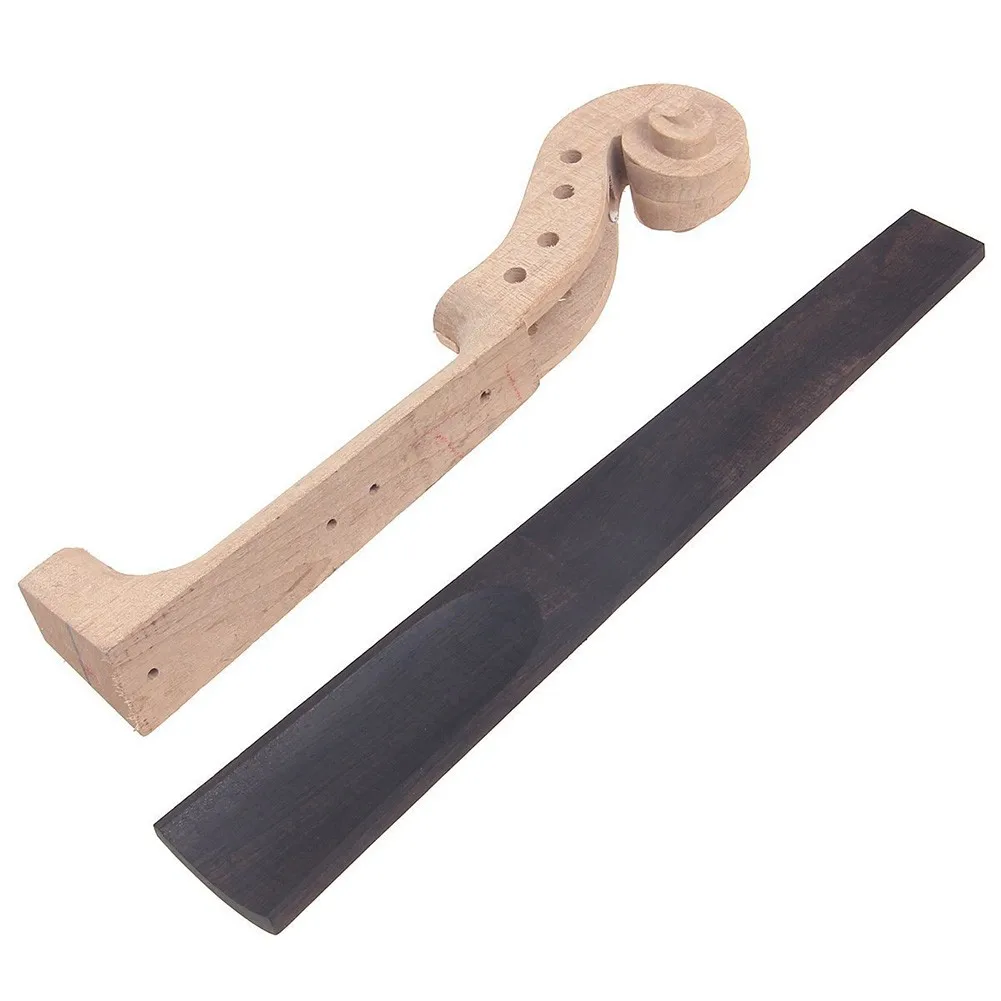4/4 Size Maple Violin Neck Ebony Wood Fingerboard DIY Kit Parts Substitute Increases The Strength String Parts Accessories
4/4 Size Maple Violin Neck Ebony Wood Fingerboard DIY Kit Parts Substitute Increases The Strength String Parts Accessories