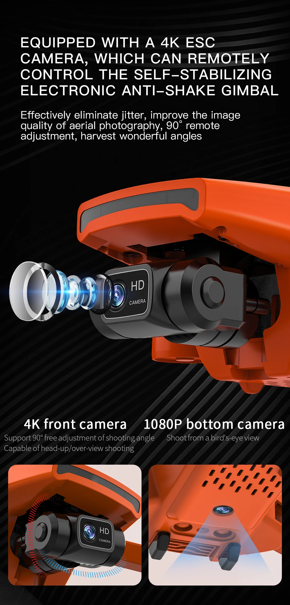 New K3 drone 4K HD dual camera foldable height keeps drone WiFi FPV 1080p real-time transmission RC Quadcopter toy PK sg906 pro
New K3 drone 4K HD dual camera foldable height keeps drone WiFi FPV 1080p real-time transmission RC Quadcopter toy PK sg906 pro