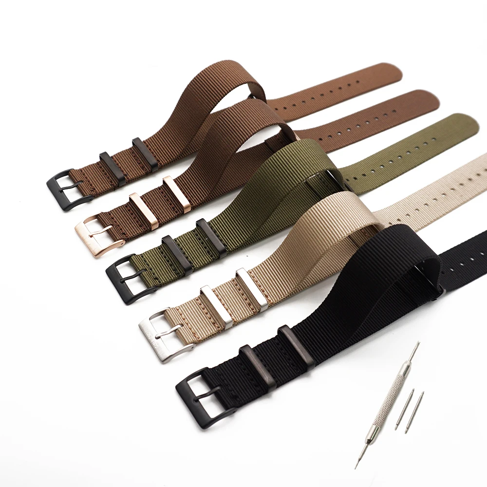 Nylon Nato Watch Straps 20mm Premium Quality Seatbelt Watch Straps For James Bond 007 Military Bracelet Watch Wrist Watch Bands 
Nylon Nato Watch Straps 20mm Premium Quality Seatbelt Watch Straps For James Bond 007 Military Bracelet Watch Wrist Watch Bands