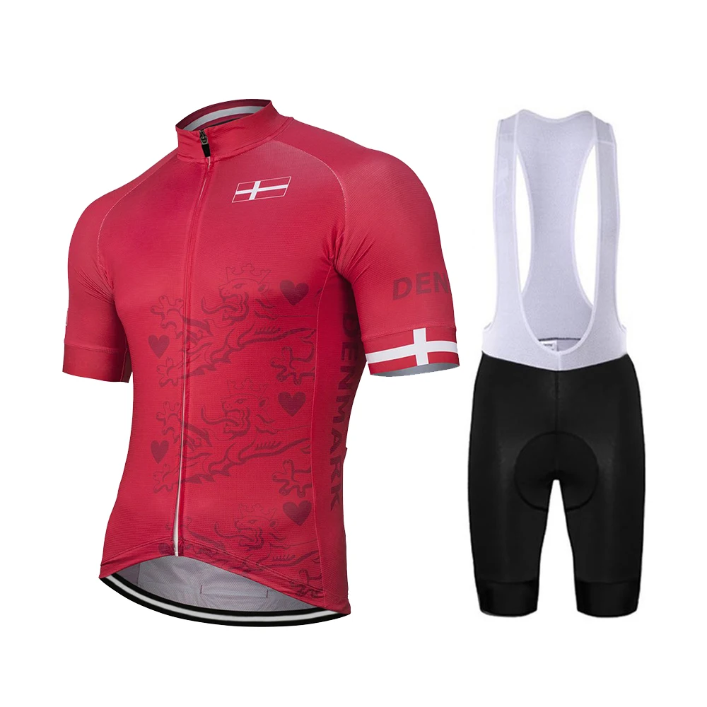 2022 Denmark New Summer Cycling Jersey Set Men Bike Road Mountain Race Bicycle Wear Tops Red Bike Set 9D Gel Breathable Ciclismo
2022 Denmark New Summer Cycling Jersey Set Men Bike Road Mountain Race Bicycle Wear Tops Red Bike Set 9D Gel Breathable Ciclismo