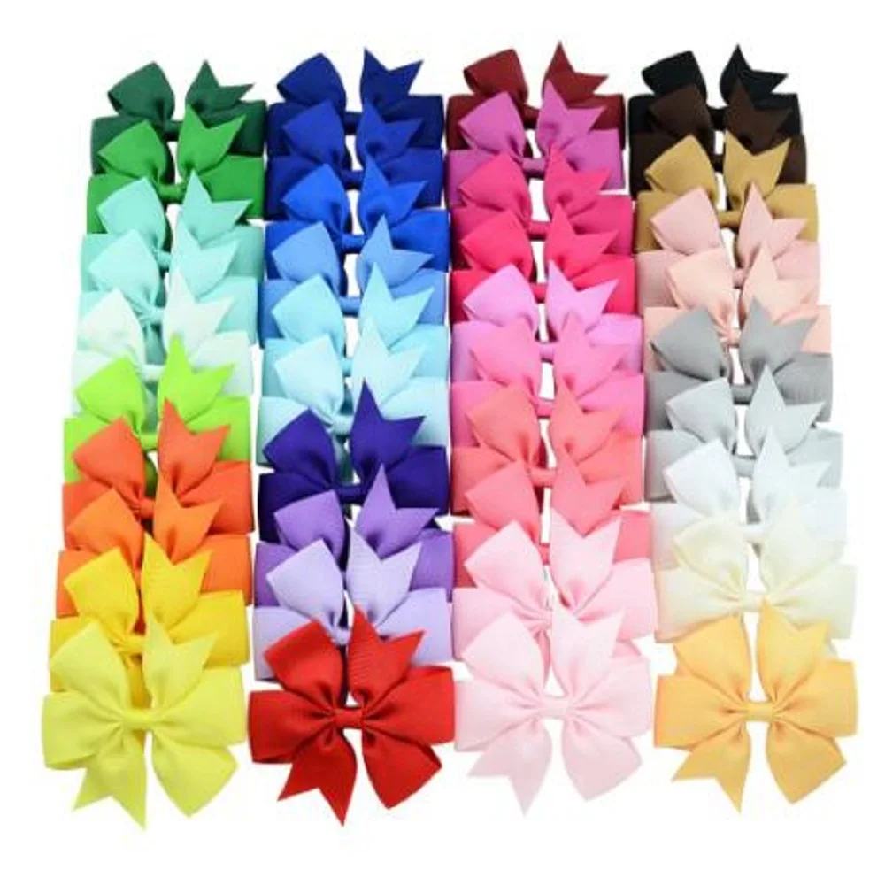 1 pcs Colors Solid Grosgrain Ribbon Bows Clips Hairpin Girl's hair bows Boutique Hair Clip Headware Kids Hair Accessories
1 pcs Colors Solid Grosgrain Ribbon Bows Clips Hairpin Girl's hair bows Boutique Hair Clip Headware Kids Hair Accessories