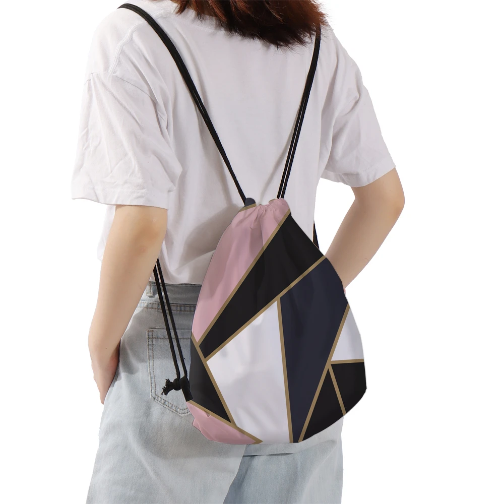 Deanfun Drawstring Bag Marbling Geometric Pattern Sports Bag Women Fashion Beach Bag 60337
Deanfun Drawstring Bag Marbling Geometric Pattern Sports Bag Women Fashion Beach Bag 60337