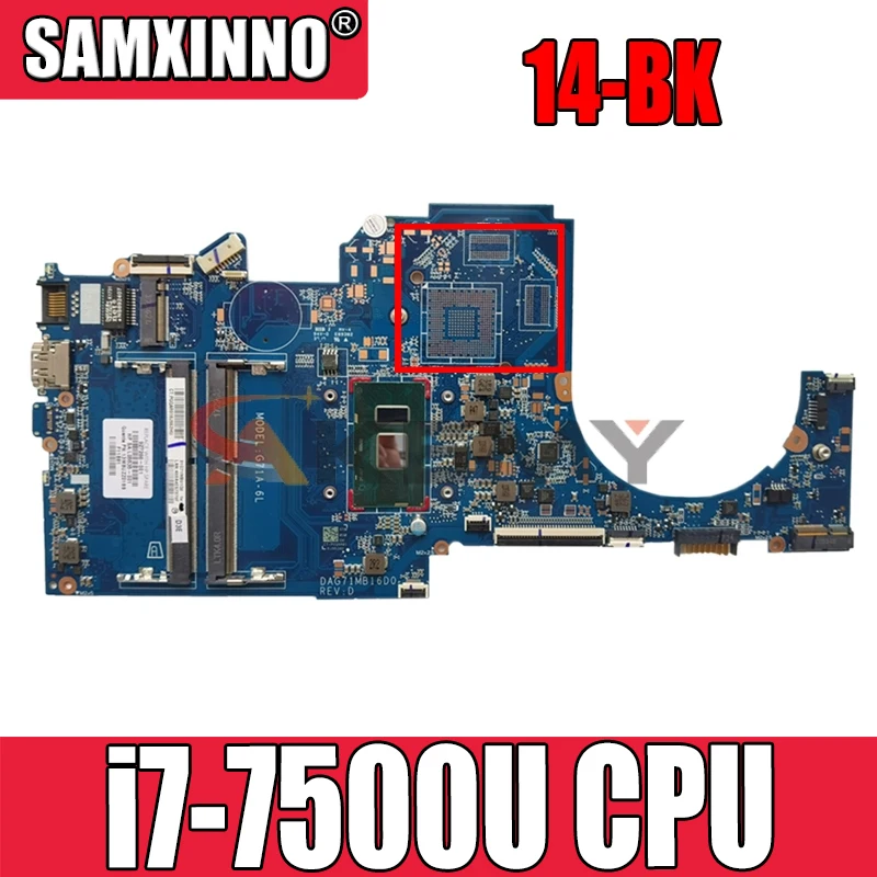 Оригинальный Для HP Pavilion 14-BK материнская плата портативного компьютера с SR341 i7-7500u 2,70 ГГц Процессор DAG71MB16D0 DDR4 мб 100% тестирование Быстрая доста...
Оригинальный Для HP Pavilion 14-BK материнская плата портативного компьютера с SR341 i7-7500u 2,70 ГГц Процессор DAG71MB16D0 DDR4 мб 100% тестирование Быстрая доста...