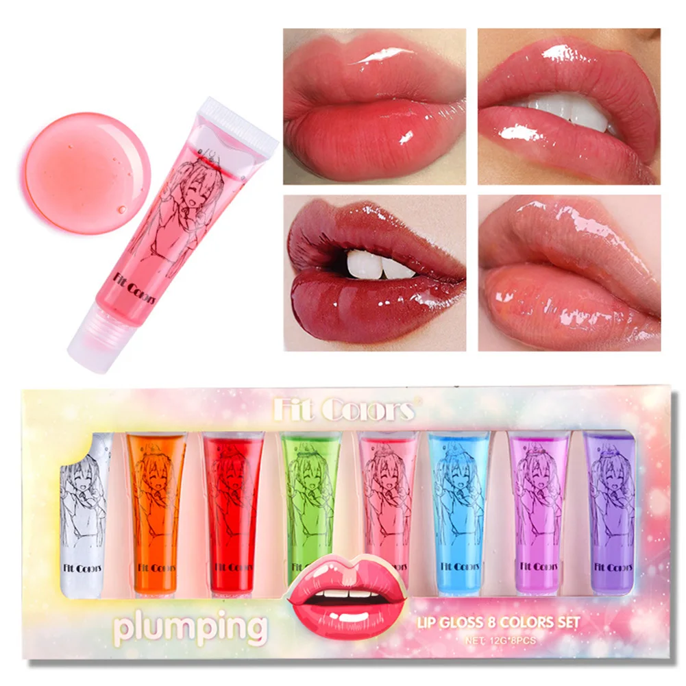 8PCS Lip Oils Lip Repair Moisturizer Relieve Dryness Waterproof Long Lasting Nourishing Lip Plumper Oil Lip Care
8PCS Lip Oils Lip Repair Moisturizer Relieve Dryness Waterproof Long Lasting Nourishing Lip Plumper Oil Lip Care