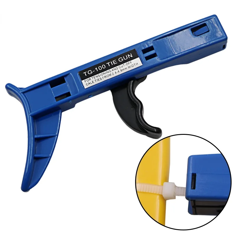 Fastening and cutting tool special for Cable Tie Gun For Nylon Cable Tie width: 2.4-4.8mm
Fastening and cutting tool special for Cable Tie Gun For Nylon Cable Tie width: 2.4-4.8mm