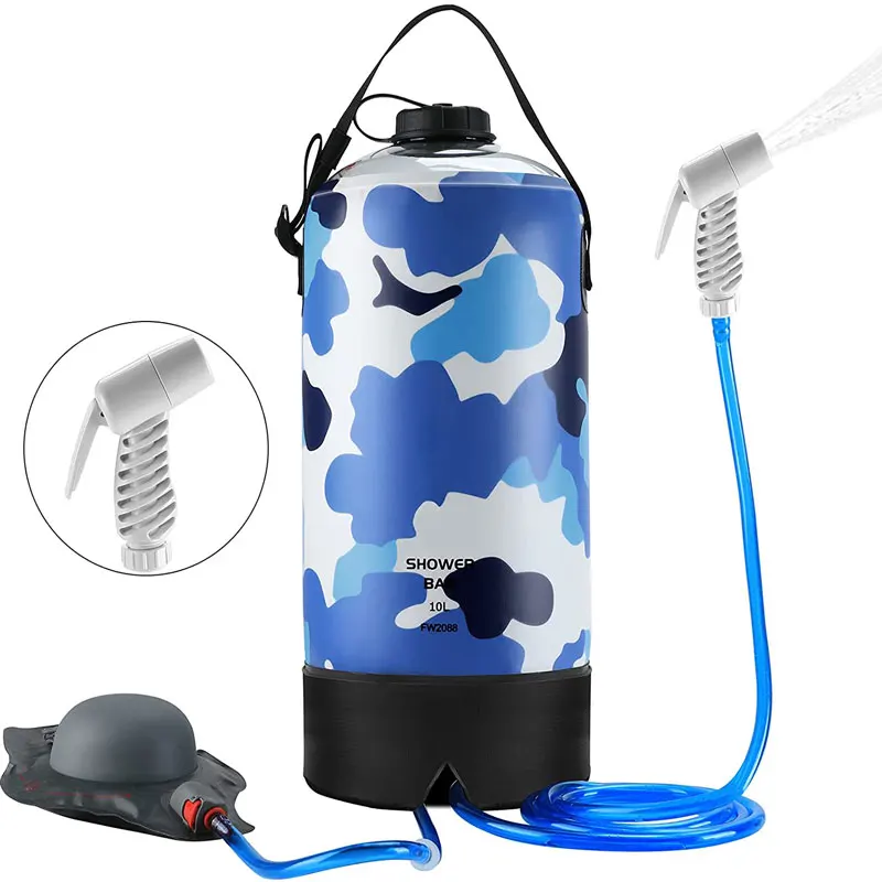 Outdoor Camping shower PVC Pressure water bag With Foot Pump Super light Protable Hiking Bathing equipment Body pet cleaning
Outdoor Camping shower PVC Pressure water bag With Foot Pump Super light Protable Hiking Bathing equipment Body pet cleaning