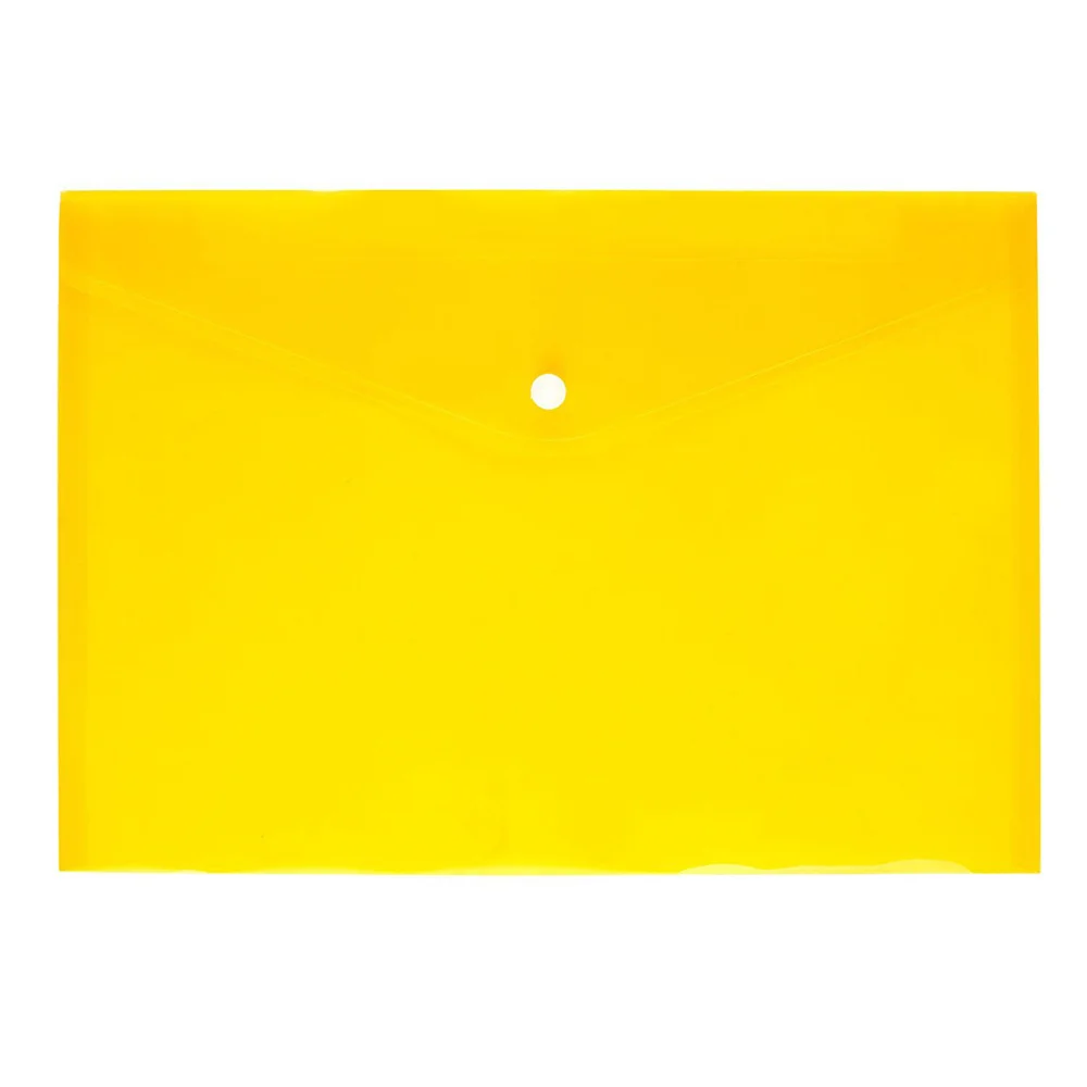 24pcs A4 Polypropylene Document Folder Clear Document Envelope Folder with Snap Button
24pcs A4 Polypropylene Document Folder Clear Document Envelope Folder with Snap Button