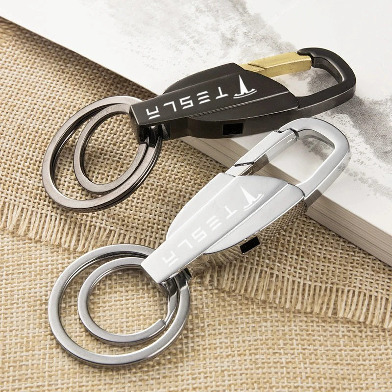 Car accessories For tesla model 3 model X Y S new car waist buckle alloy metal keychain key ring
Car accessories For tesla model 3 model X Y S new car waist buckle alloy metal keychain key ring