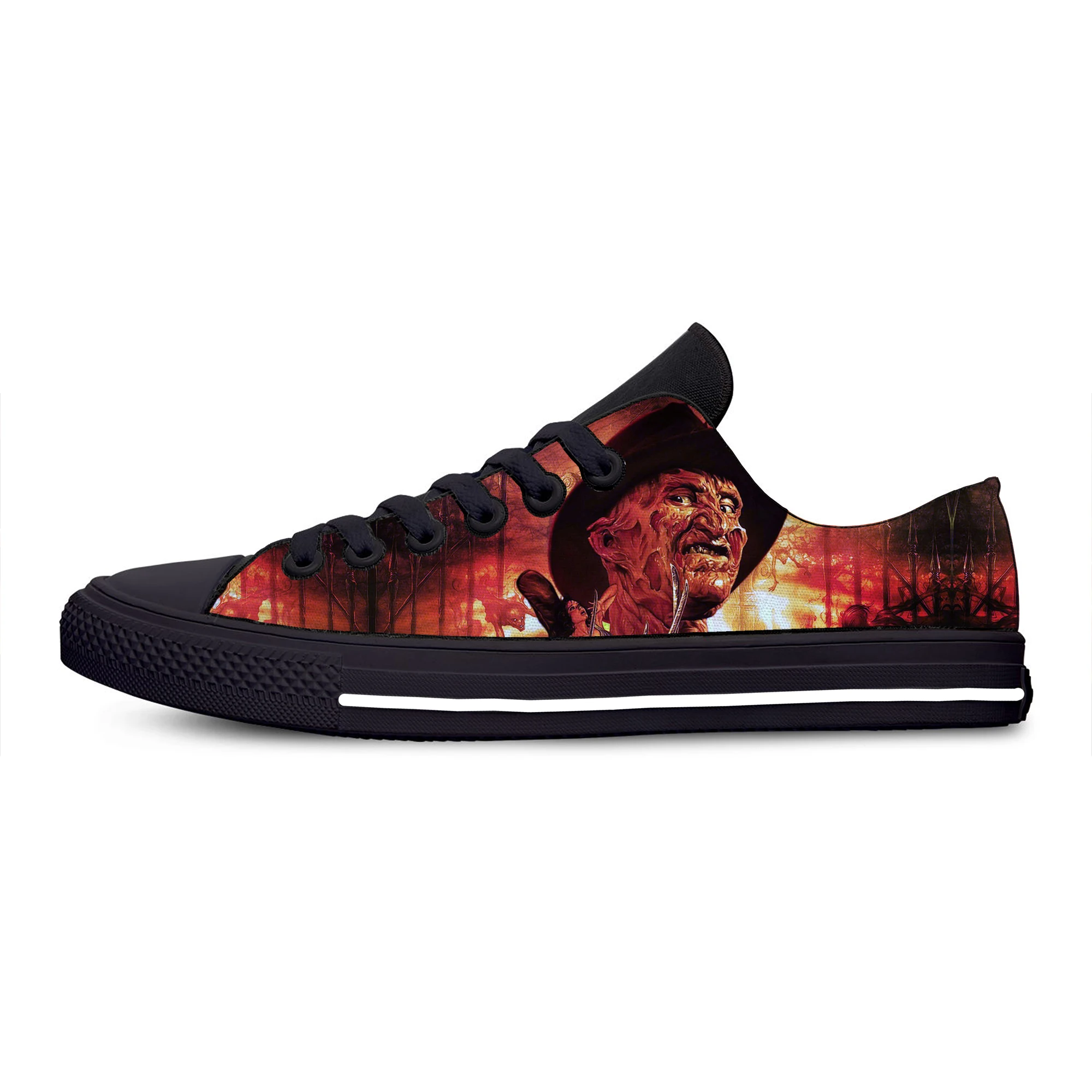 Freddy Krueger Horror Scary Halloween Cool Fashion Casual Cloth Shoes Low Top Lightweight Breathable 3D Print Men Women Sneakers
Freddy Krueger Horror Scary Halloween Cool Fashion Casual Cloth Shoes Low Top Lightweight Breathable 3D Print Men Women Sneakers
