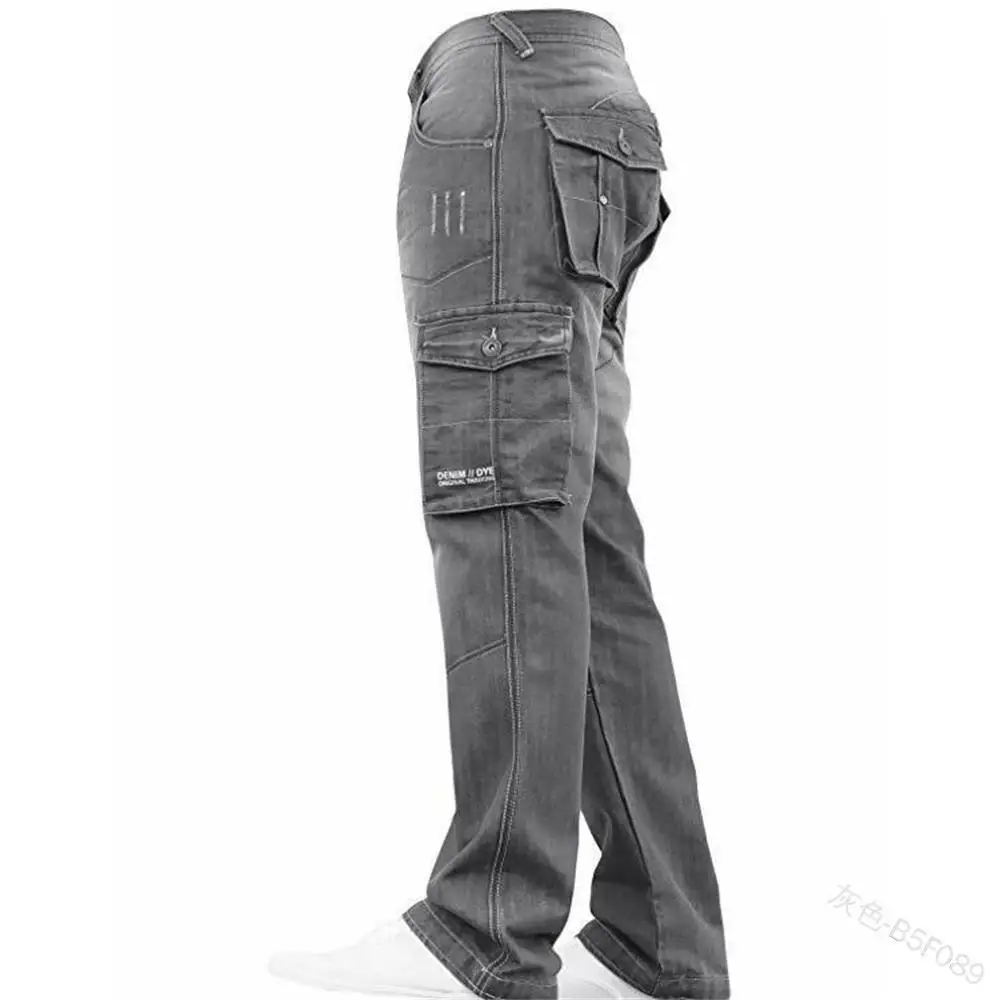 WEPBEL Men Casual Straight Long Denim Pants New Fashion Vintage Jeans Trousers Plus Size with Pocket
WEPBEL Men Casual Straight Long Denim Pants New Fashion Vintage Jeans Trousers Plus Size with Pocket