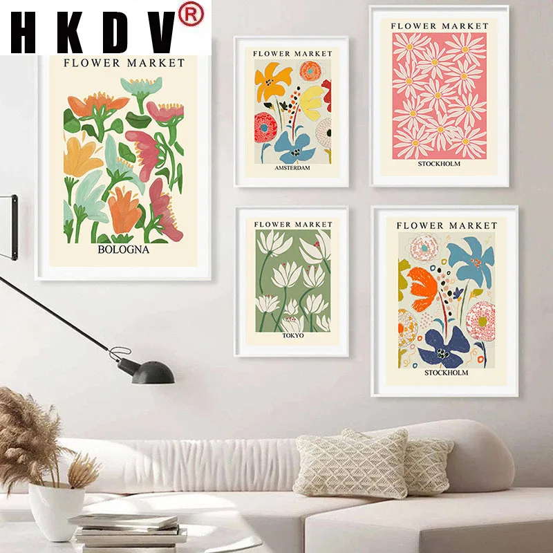 HKDV Retro Colorful Flower Abstract Canvas Painting Wall Art Painting Print Poster Picture Bedroom Living Room Home Decoration
HKDV Retro Colorful Flower Abstract Canvas Painting Wall Art Painting Print Poster Picture Bedroom Living Room Home Decoration