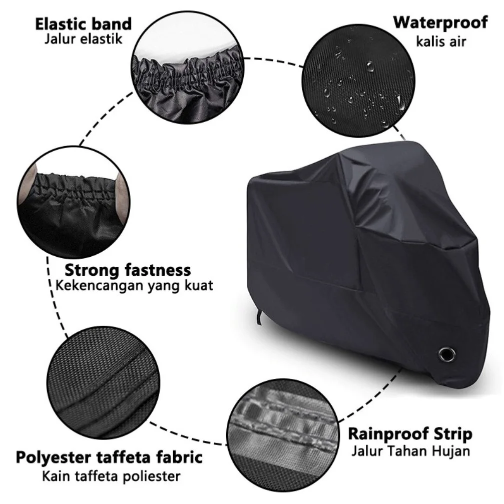 Motor Cover 4 Colour Waterproof Dust Proof UV Penutup Sarung Protector Selimut motor LC135 Y15 RS150 200cc
Motor Cover 4 Colour Waterproof Dust Proof UV Penutup Sarung Protector Selimut motor LC135 Y15 RS150 200cc
