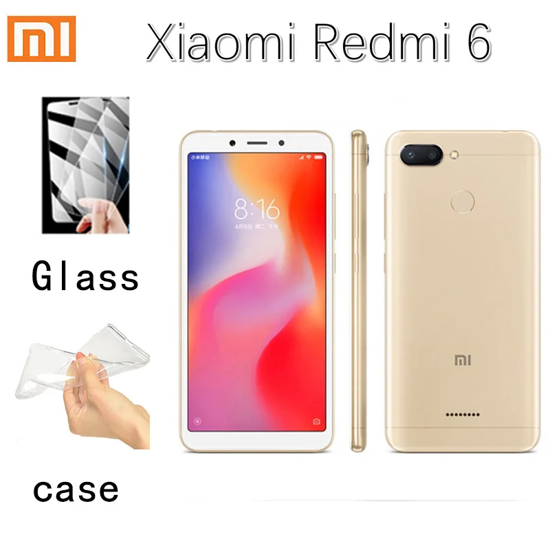 

Смартфон Xiaomi Redmi 6, 4 + 64 ГБ, MT6762 Helio P22