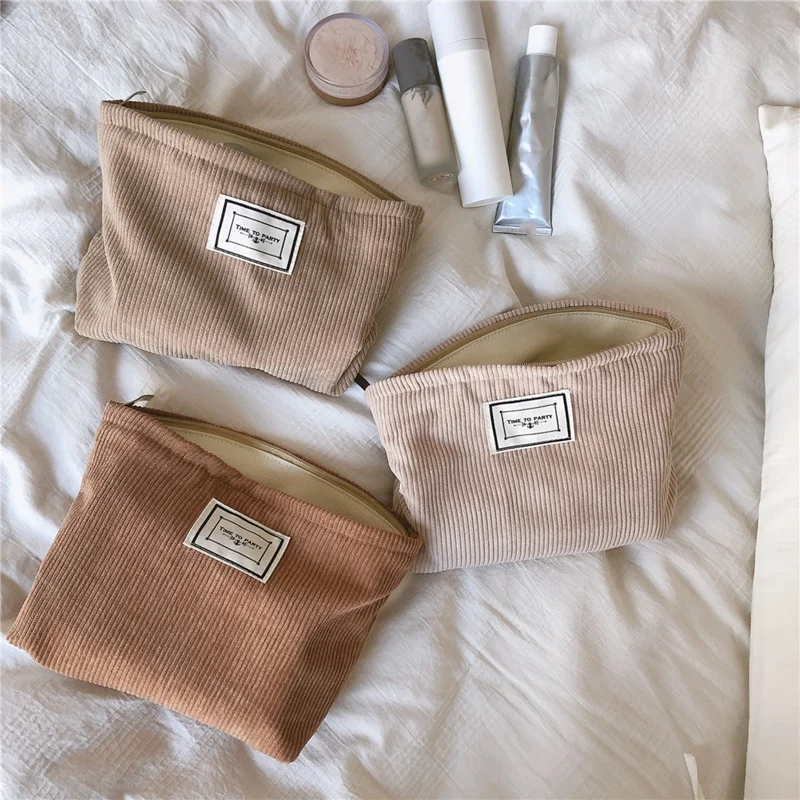 Portable Women Cosmetic Bag Zipper Makeup Bags Travel Washing Makeup Organizer Simple Travel Pouch
Portable Women Cosmetic Bag Zipper Makeup Bags Travel Washing Makeup Organizer Simple Travel Pouch