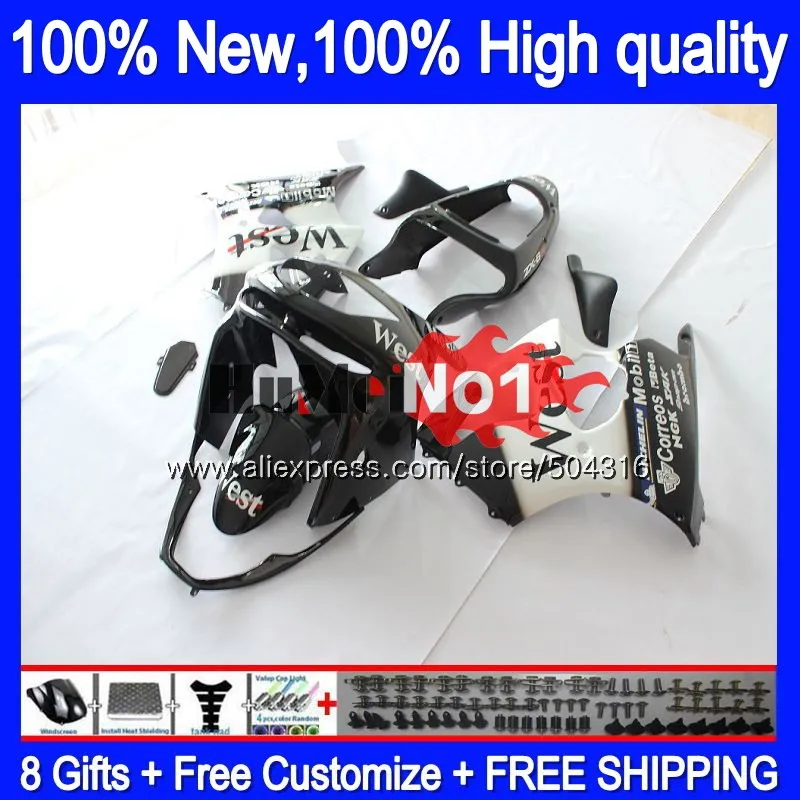 Body For KAWASAKI ZX-6R ZX-636 ZX600 600CC ZX6R 98 99 Black west 82MC.47 ZX636 ZX600CC ZX 636 6 R 600 CC 6R 1998 1999 Fairing 
Body For KAWASAKI ZX-6R ZX-636 ZX600 600CC ZX6R 98 99 Black west 82MC.47 ZX636 ZX600CC ZX 636 6 R 600 CC 6R 1998 1999 Fairing