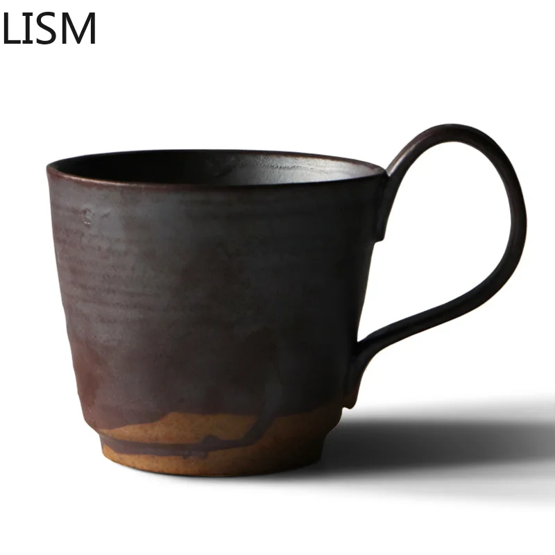 Handmade Retro Coffee Mug Creative Ceramic Mug with Handle Japanese Vintage Tea Cup Tazas De Ceramica Creativas Travel Mug 2020
Handmade Retro Coffee Mug Creative Ceramic Mug with Handle Japanese Vintage Tea Cup Tazas De Ceramica Creativas Travel Mug 2020