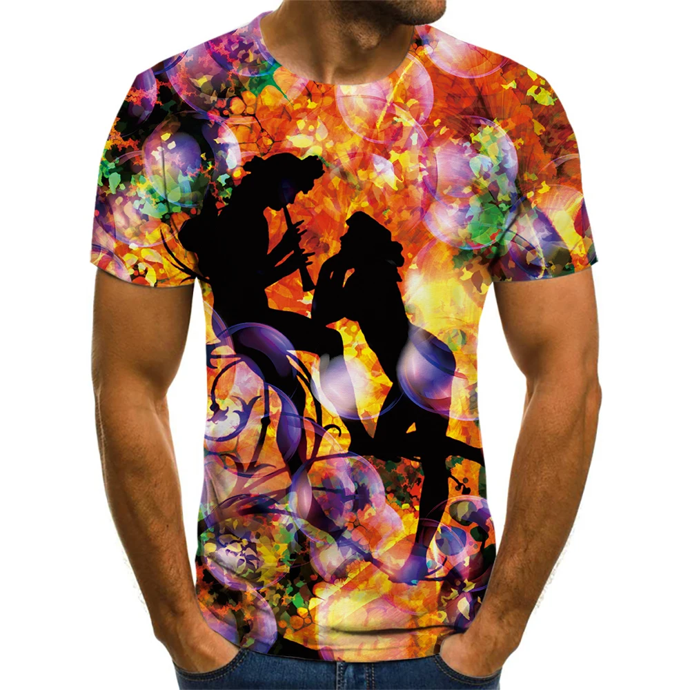 2021 Latest 3D Printing Creative Geometric Men's And Women's T-Shirt Breathable Comfortable And Soft Street Hip Hop Style Funny
2021 Latest 3D Printing Creative Geometric Men's And Women's T-Shirt Breathable Comfortable And Soft Street Hip Hop Style Funny