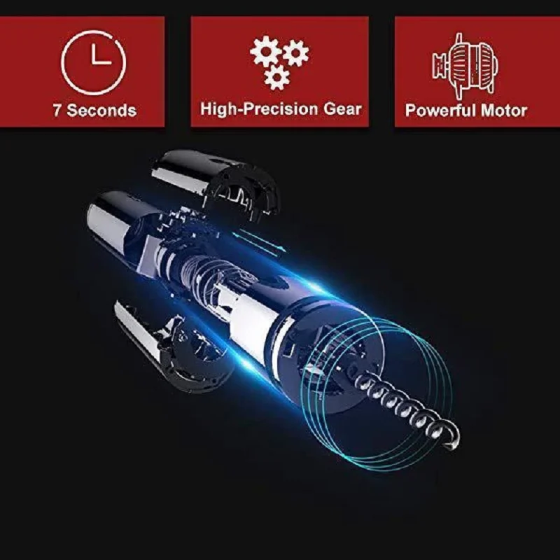 Best Gift Electric Wine Bottle Opener Corkscrew Wine Opener New Portable Automatic Foil Cutter Electric Wine Bottle Cordless
Best Gift Electric Wine Bottle Opener Corkscrew Wine Opener New Portable Automatic Foil Cutter Electric Wine Bottle Cordless