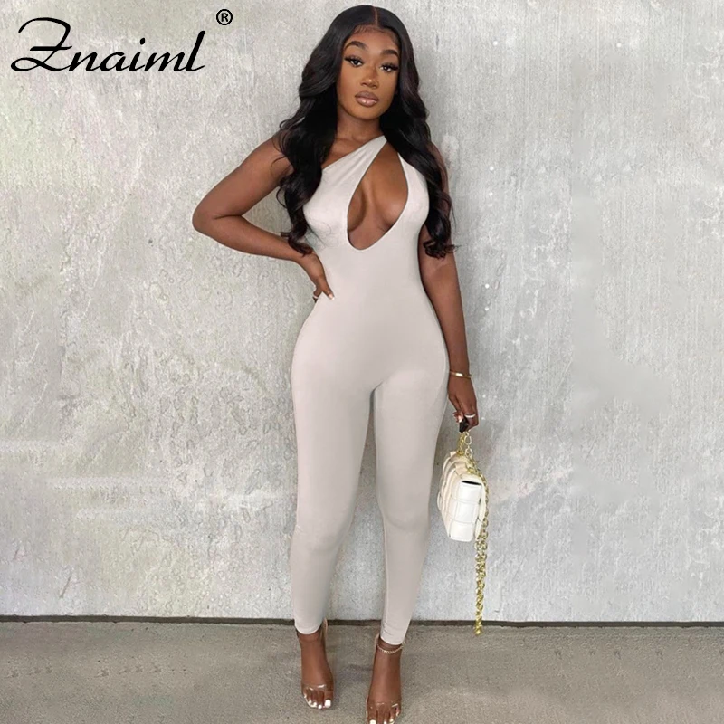 Znaiml 2021 Summer One-Shoulder Bodycon Sexy Jumpsuit Women Fashion Patchwork Sleeveless Hollow Out Romper Body Streetwear Hot
Znaiml 2021 Summer One-Shoulder Bodycon Sexy Jumpsuit Women Fashion Patchwork Sleeveless Hollow Out Romper Body Streetwear Hot