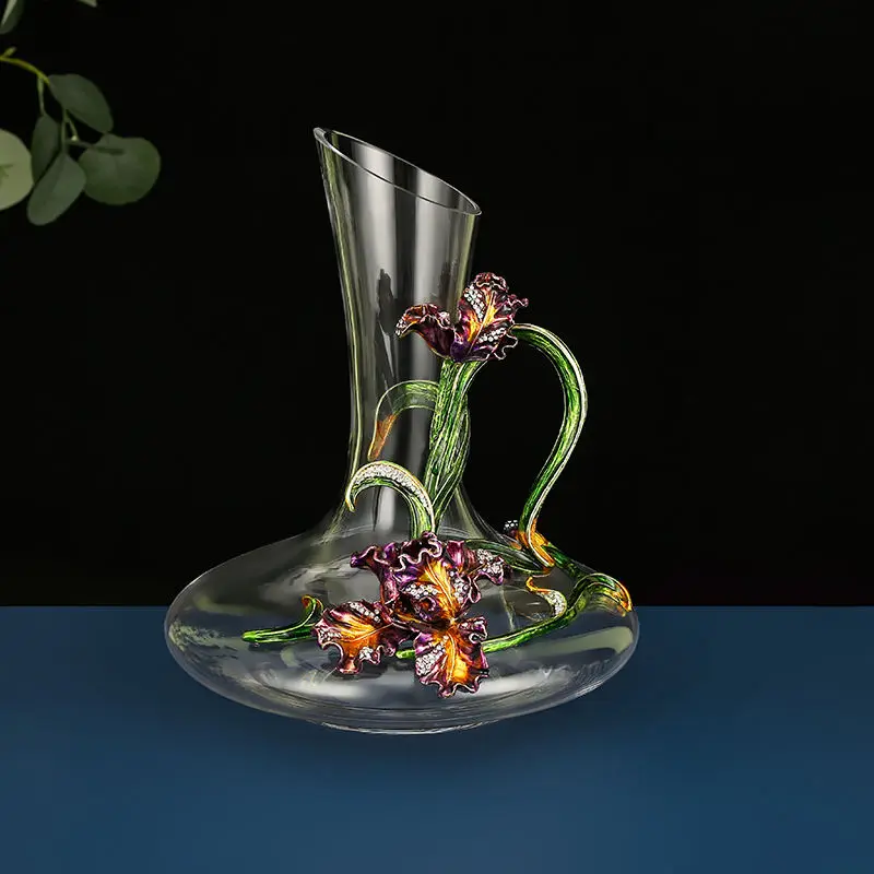 Креативная эмалированная ирисовая стеклянная чашка уникальная кружка