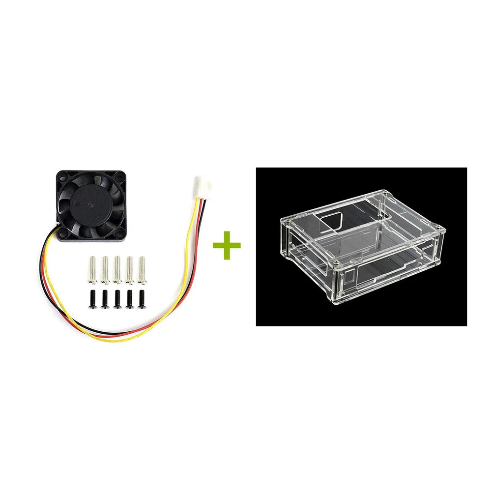 Heat Dissipation Accessories With Cooling Fan Acrylic Case Transparent Shell Durable Protective Home For Jetson Developer Kit
Heat Dissipation Accessories With Cooling Fan Acrylic Case Transparent Shell Durable Protective Home For Jetson Developer Kit