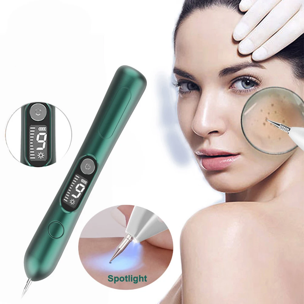 LCD Laser Plasma Pen Mole Freckle Removal Beauty Machine Blemish Wart Dark Spot Skin Tag Remover Tool 9 Level With LED Lighting
LCD Laser Plasma Pen Mole Freckle Removal Beauty Machine Blemish Wart Dark Spot Skin Tag Remover Tool 9 Level With LED Lighting