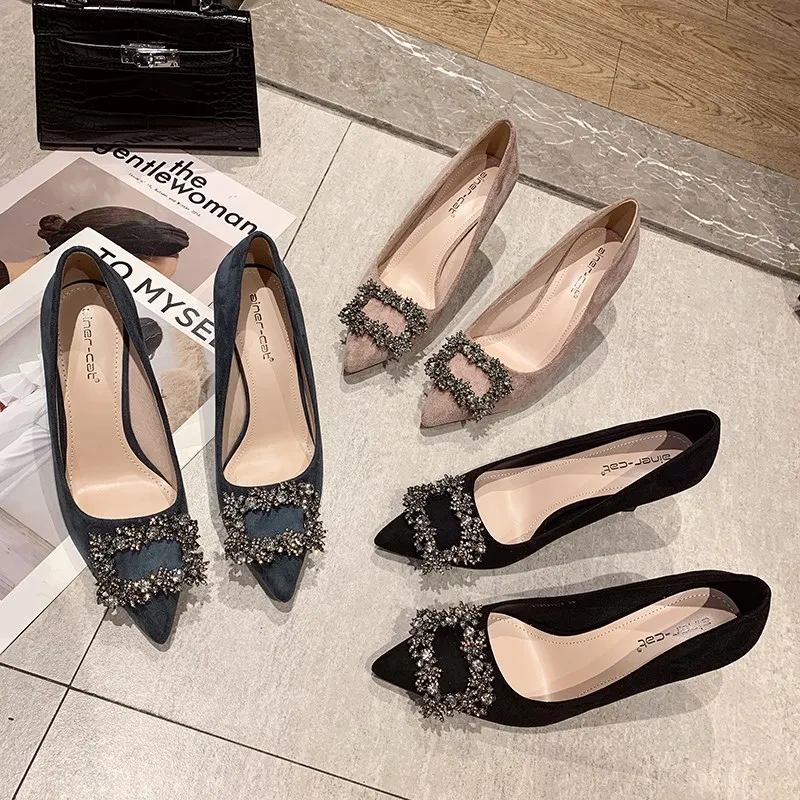 Slimming Shoes 2021 Slip On High Heels Stiletto Sandals Ladies Branded Pumps Pointed Wedge Shallow Mouth Work Dress Professional
Slimming Shoes 2021 Slip On High Heels Stiletto Sandals Ladies Branded Pumps Pointed Wedge Shallow Mouth Work Dress Professional