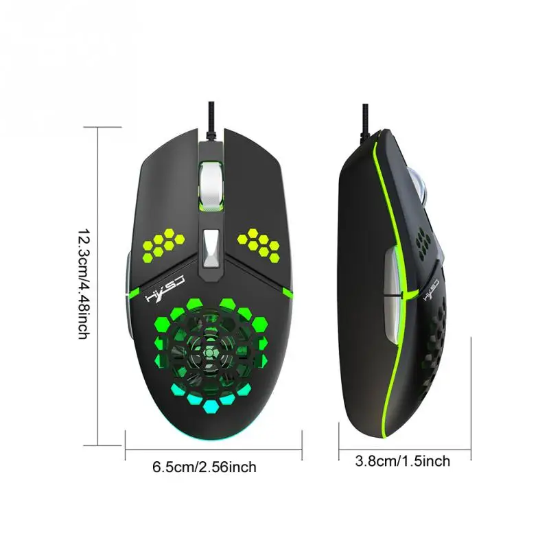 USB Wired Gaming Mouse RGB Colorful Breathing Light Hollowed Heat Disstpation Design Ergonomic Laptop PC Mouse DPI Adjustable
USB Wired Gaming Mouse RGB Colorful Breathing Light Hollowed Heat Disstpation Design Ergonomic Laptop PC Mouse DPI Adjustable