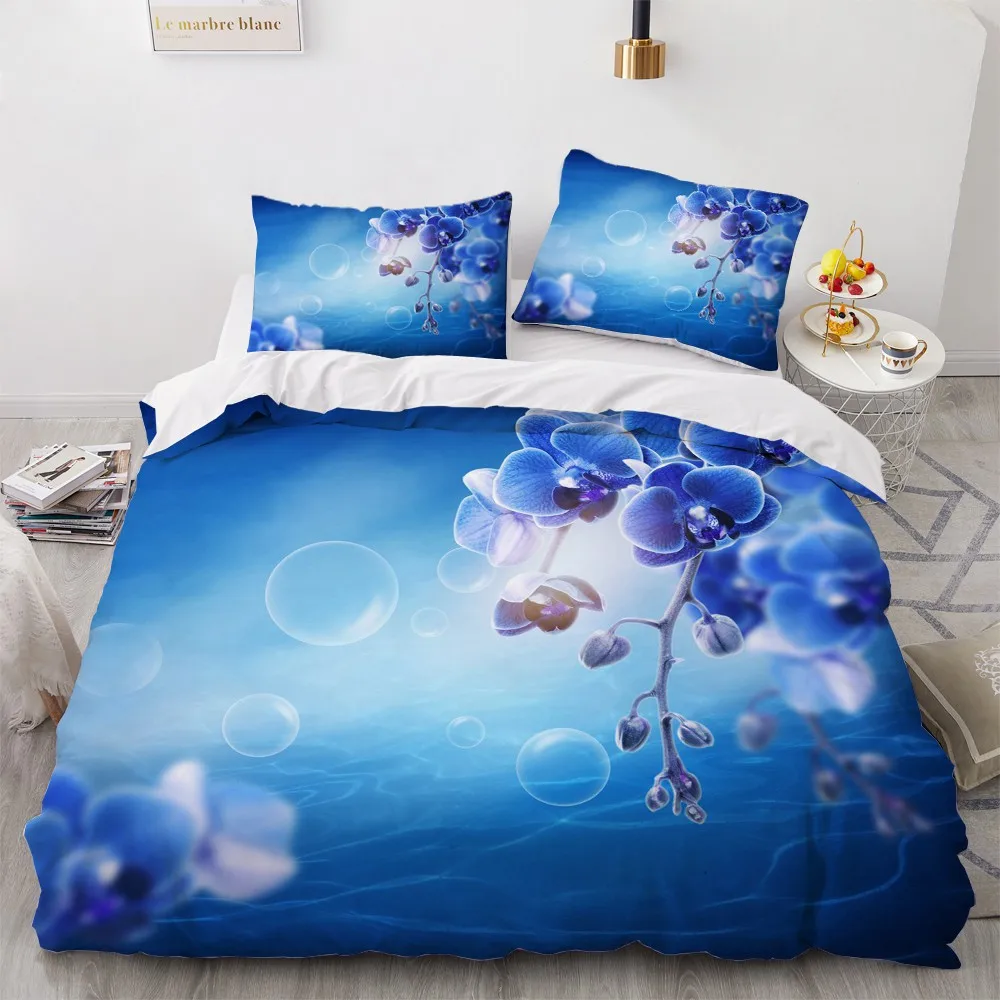 3D Custom Design Flower Quilt Cover Sets Modern Comforther Covers Pillow Sham 200*230cm Queen Full Twin King Size Gray Beddings 
3D Custom Design Flower Quilt Cover Sets Modern Comforther Covers Pillow Sham 200*230cm Queen Full Twin King Size Gray Beddings